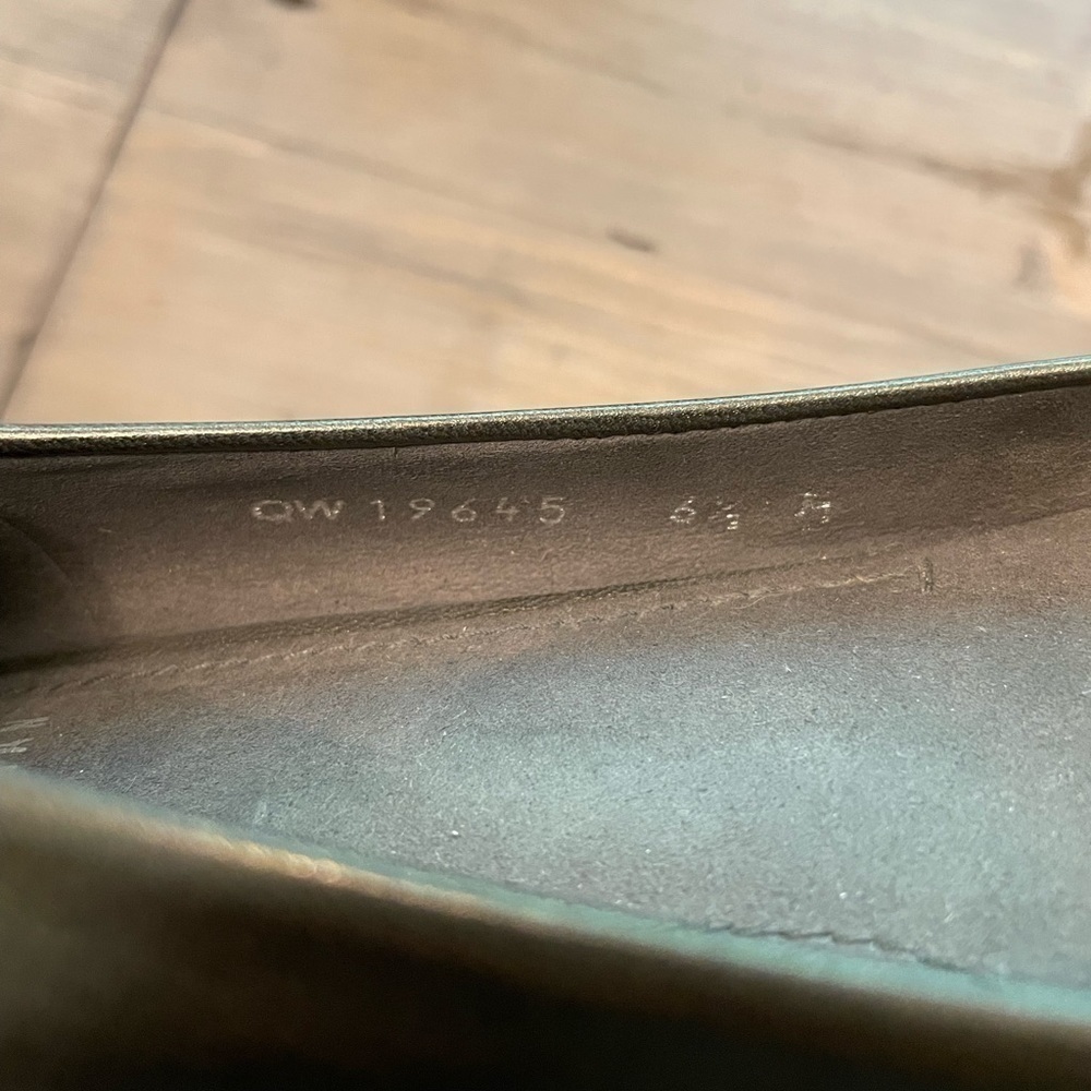 Stuart Weitzman Shirley Pointed Flats Night Glow - image 2